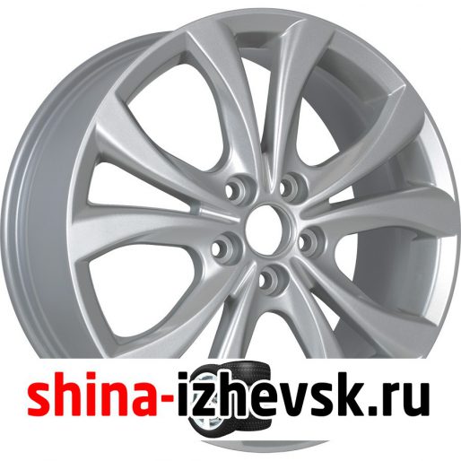 Колесный диск Replay MZ23 7.5xR18 5×114.3 ET60 DIA67.1 серебристый в Ижевске